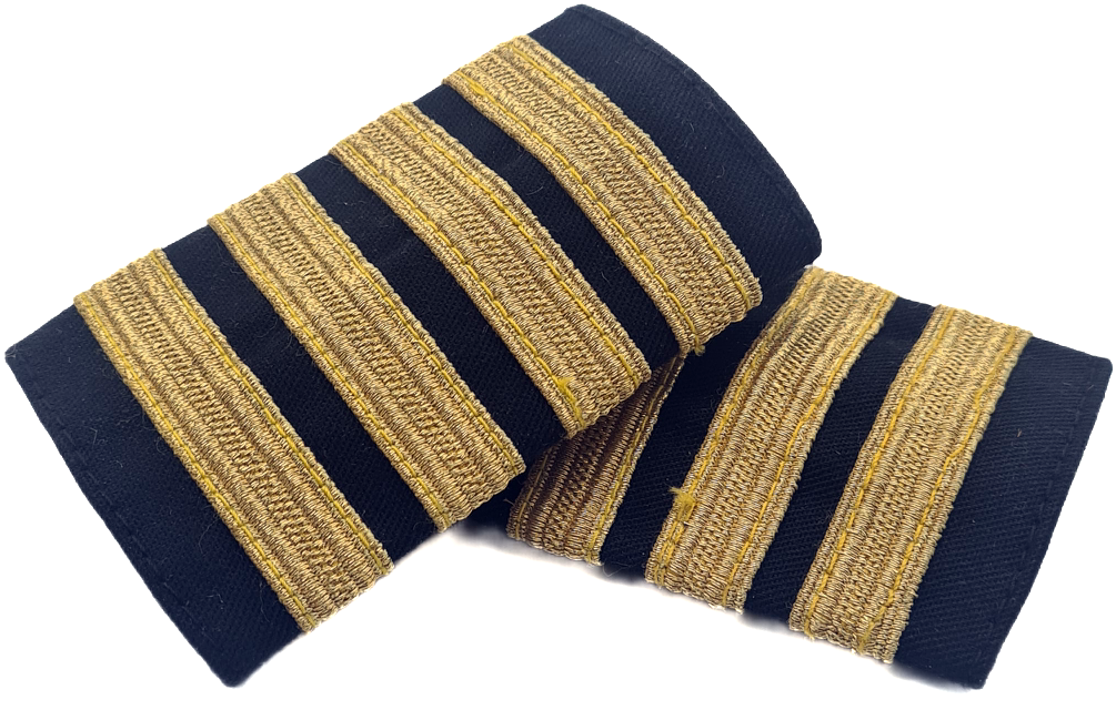 Captain Epaulettes, gold