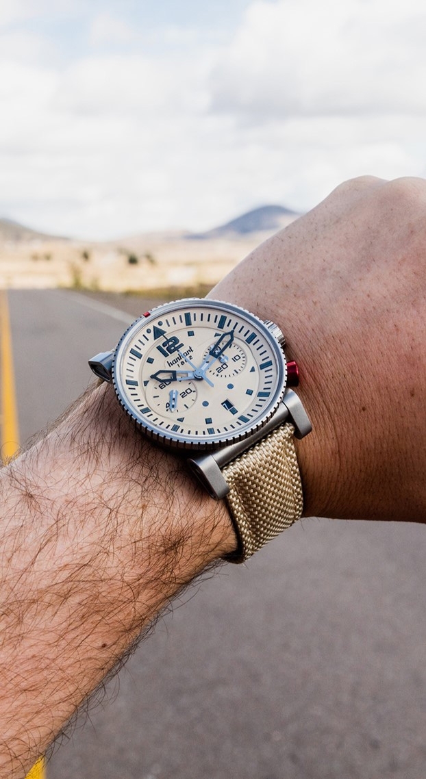 Hanhart Chronograph Primus Desert Pilot