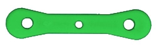 Sollbruchstelle, Nr. 7, grün, 300 daN, Rundloch