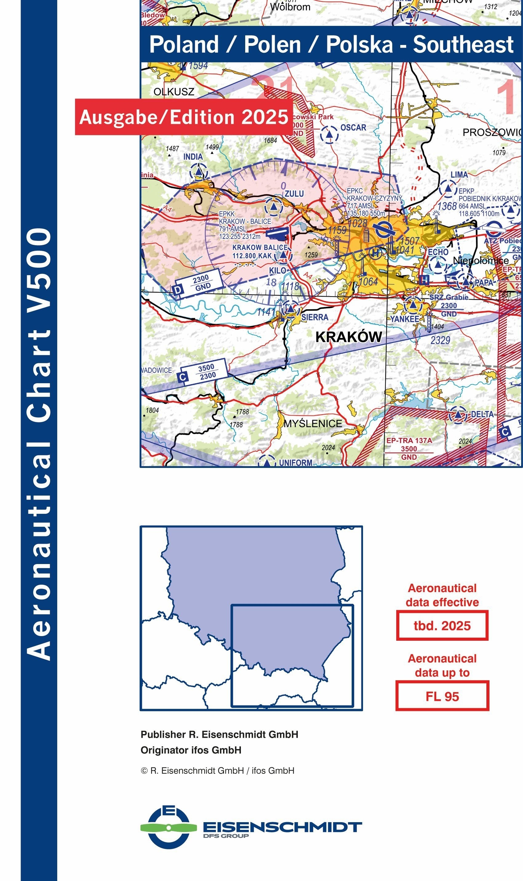 V500-Karte Polen Südost