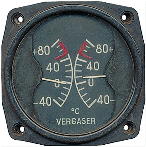 Vergasertemperaturanzeige, Dekoinstrument