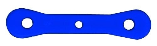 Sollbruchstelle, Nr. 4, blau, 600 daN, Rundloch