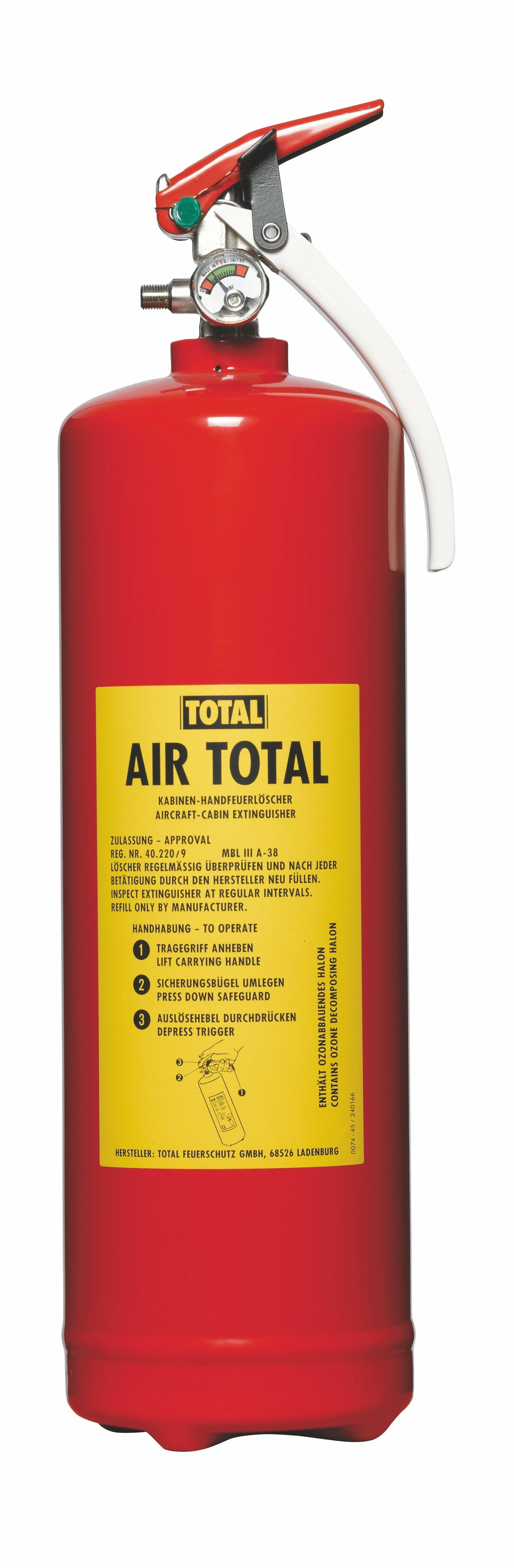 Feuerlöscher 2,5 kg