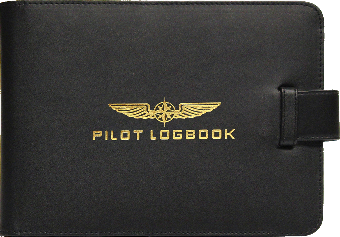 Leder Flugbuch-Schutzhülle