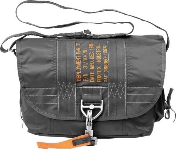 Air Force Pilotentasche, schwarz