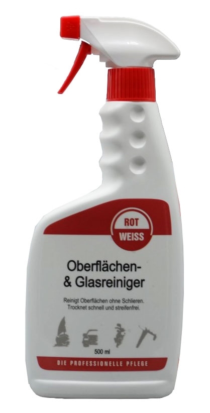 ROTWEISS Oberflächen- & Glasreiniger 500 ml