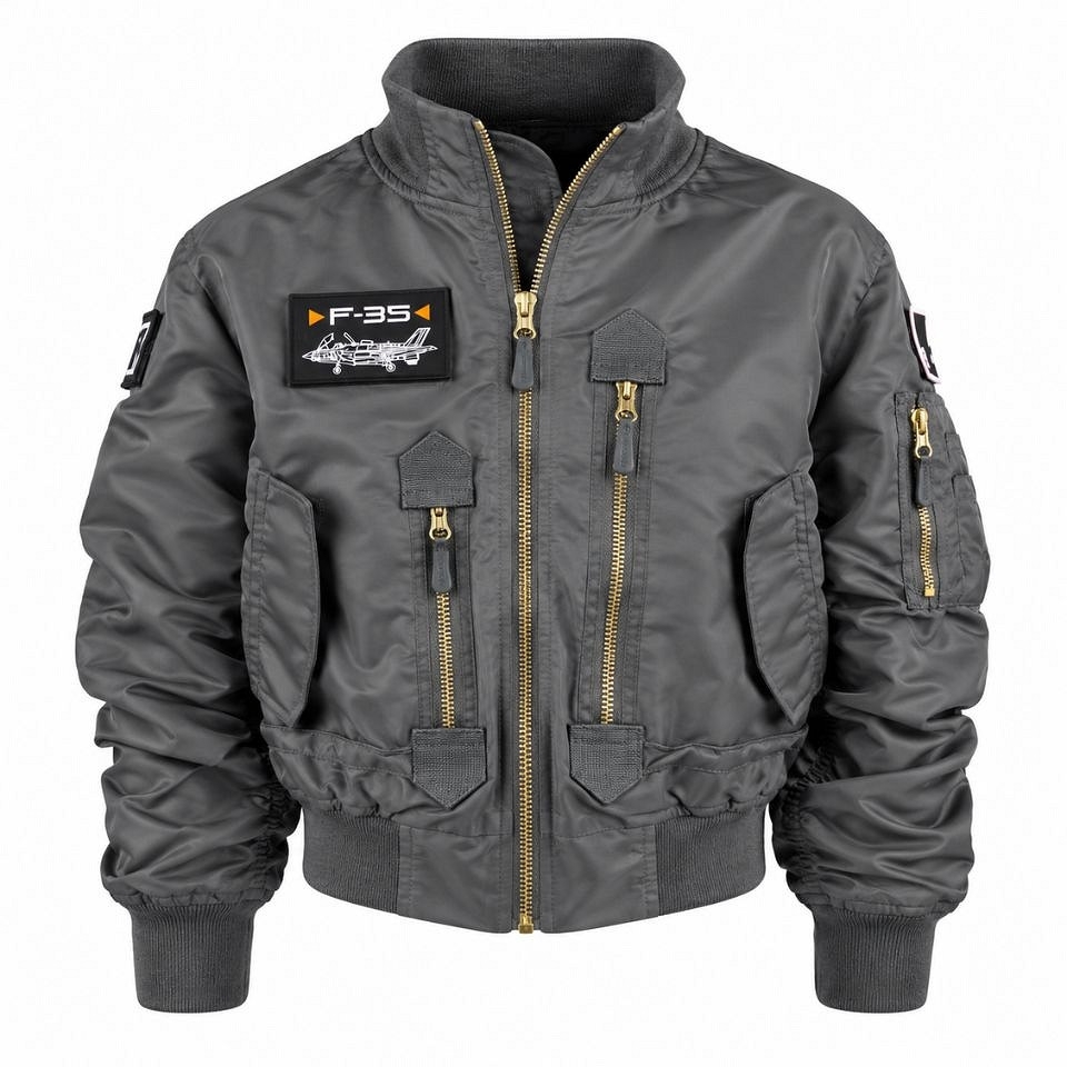 Kinder-Pilotenjacke F-35