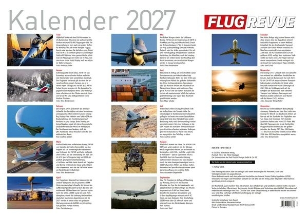 FLUG REVUE Kalender 2027