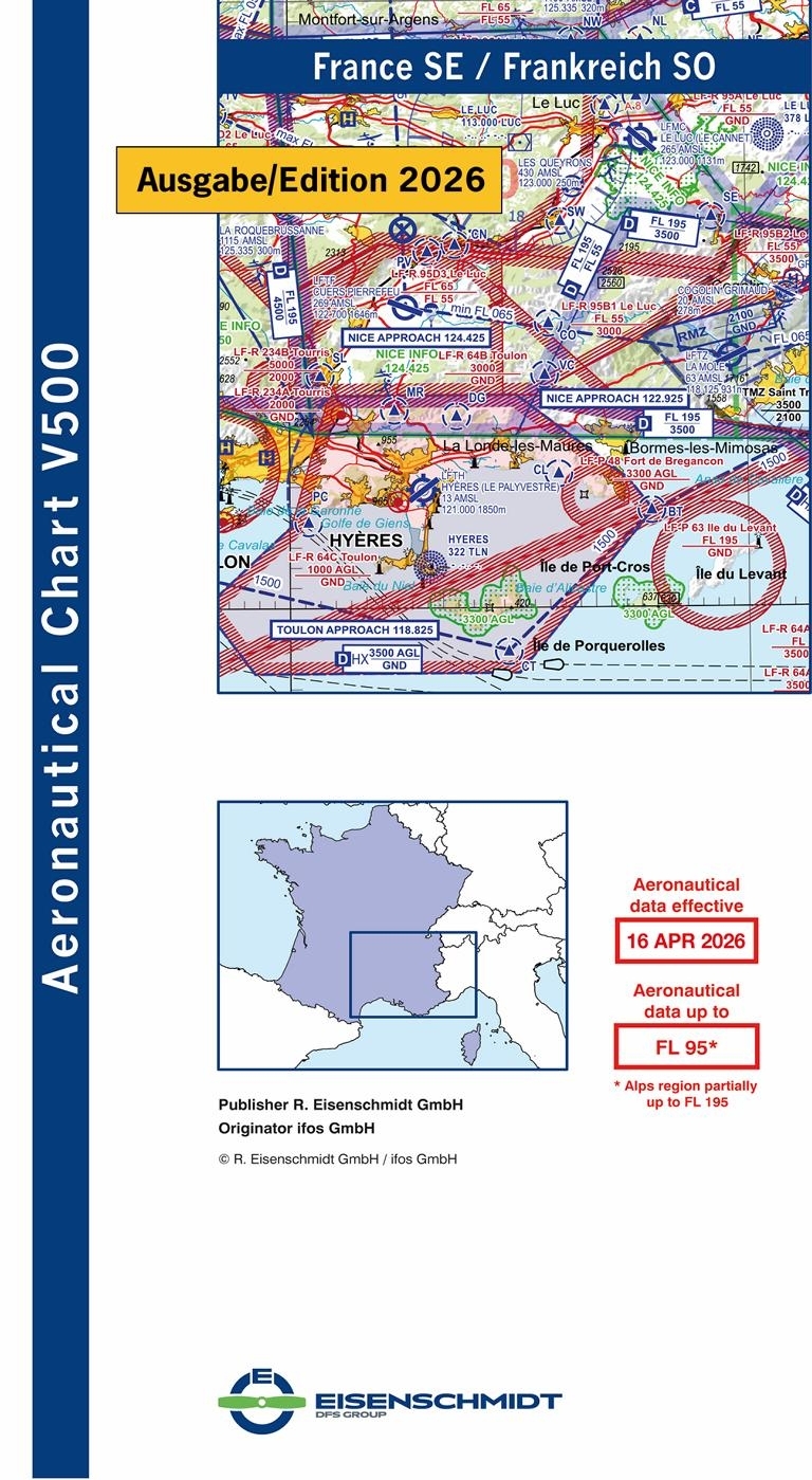 V500-Chart France Southeast
