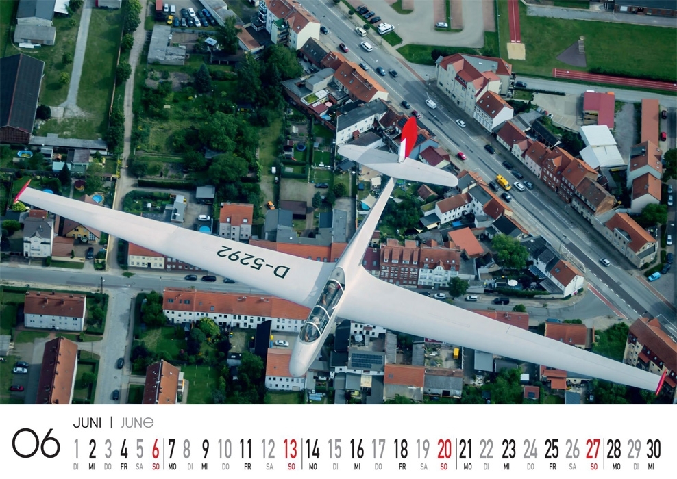 Glider photo-calendar 2027