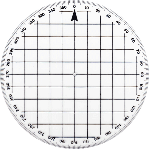 Vollkreis-Kursscheibe