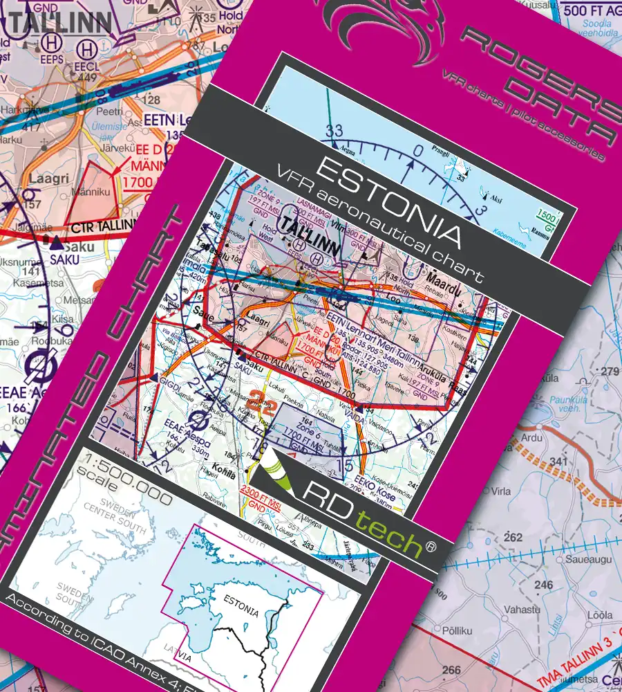 Rogers Data VFR Karte Estland
