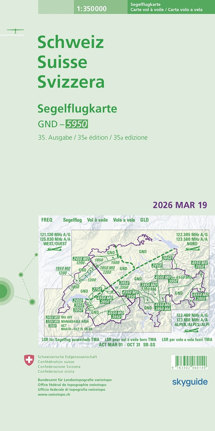 Glider-Chart Switzerland