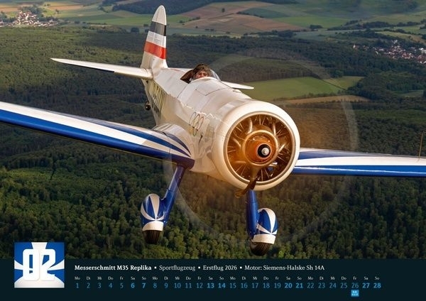Klassiker der Luftfahrt Kalender 2027