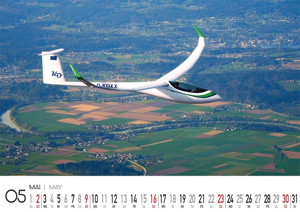 Glider photo-calendar 2027