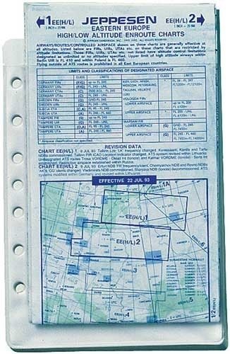 JA-1 Enroute Chart Pockets (set of 5)