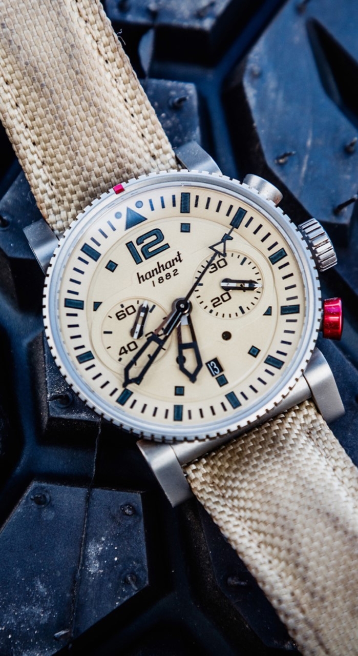 Hanhart Chronograph Primus Desert Pilot