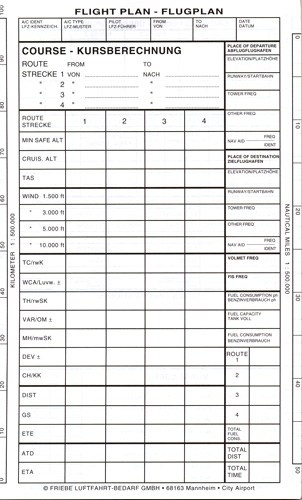 Kniebrett-Schreibblock