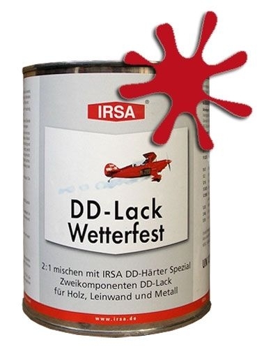 DD-Lack rot, 1 Liter