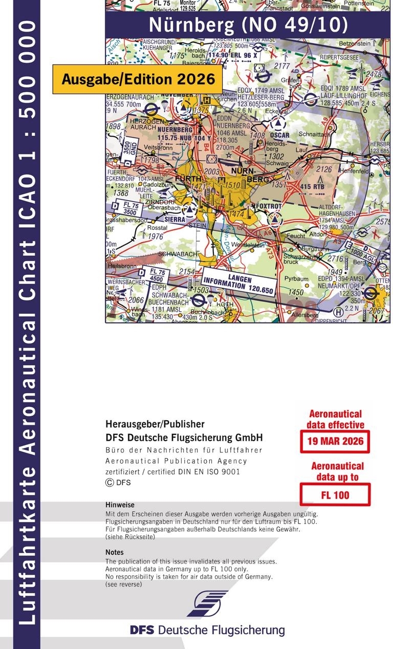 ICAO Karte Nürnberg