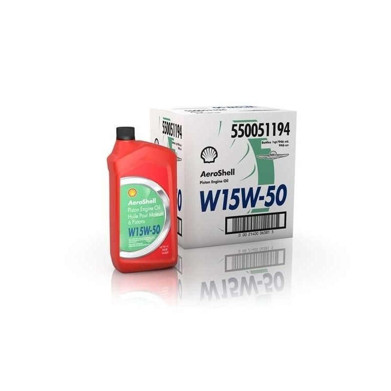 AeroShell Öl  W 15W-50, Karton 6 x 1 US-Quart