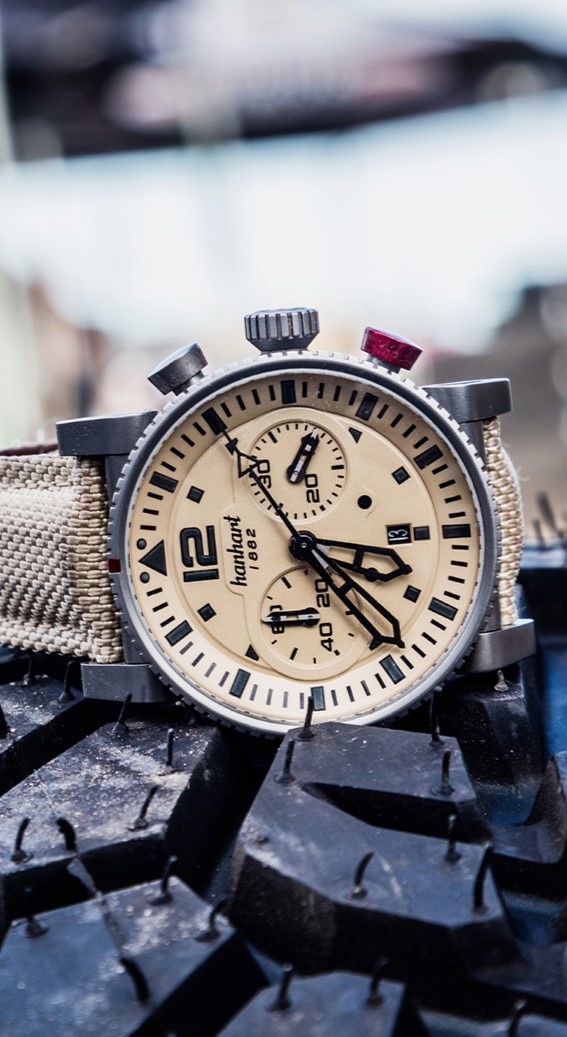 Hanhart Chronograph Primus Desert Pilot