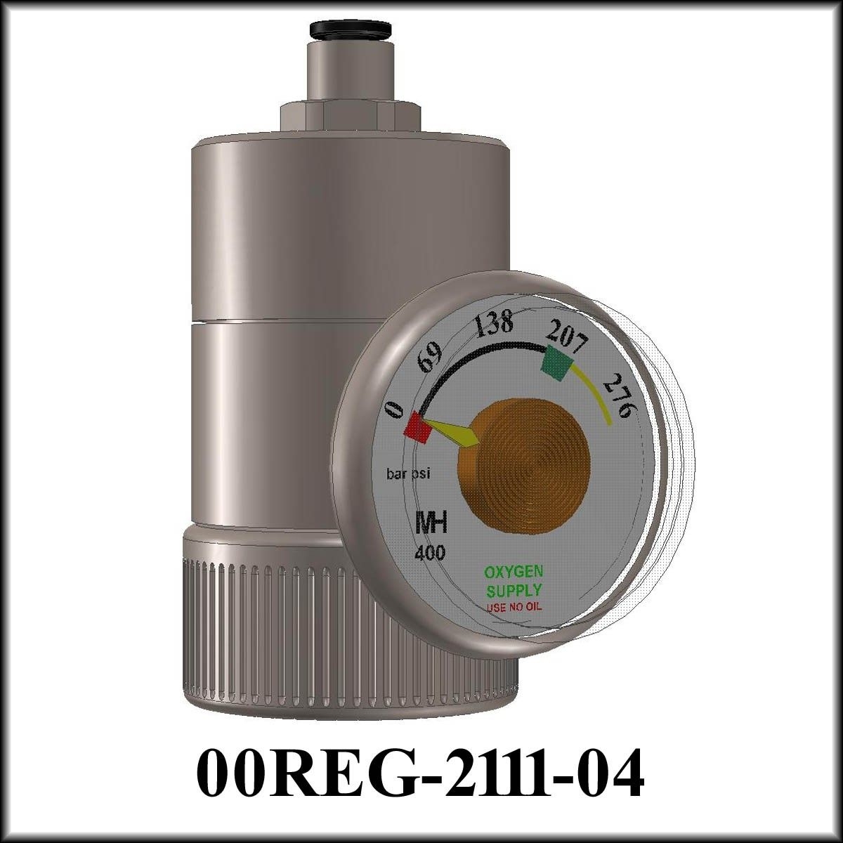 EDS Druckminderer DIN477 mit Anzeige