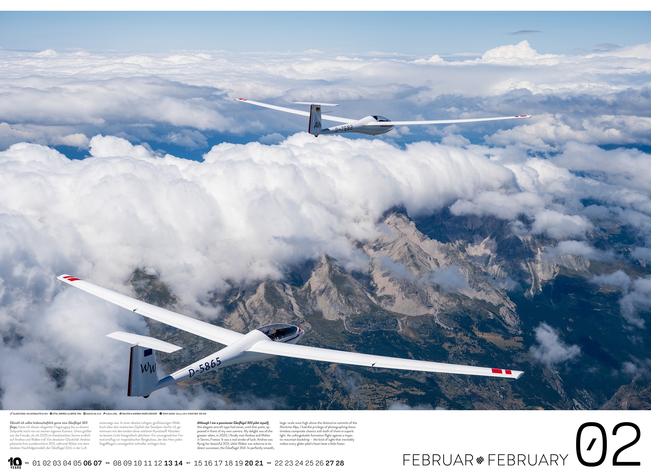 Kalender Beauties of the Sky 2027