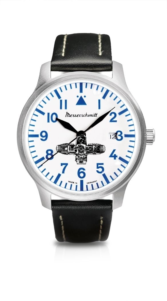 Aristo Uomo Messerschmitt Orologio Boxer-Uhr Me-Boxer-Rs Pelle Aristo Uomo Messerschmitt Orologio Boxer-Uhr Me-Boxer-Rs Pelle