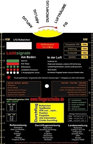 Die Fliegerscheibe - deutsch/französisch