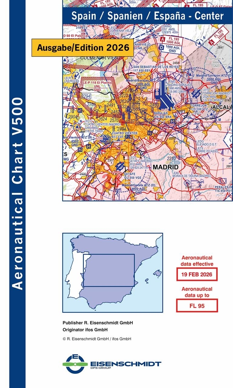 V500-Karte Spanien Center