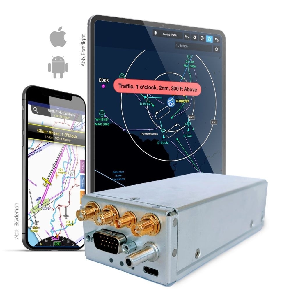 f.u.n.k.e. AVIONICS TM350 Kollisionswarngerät