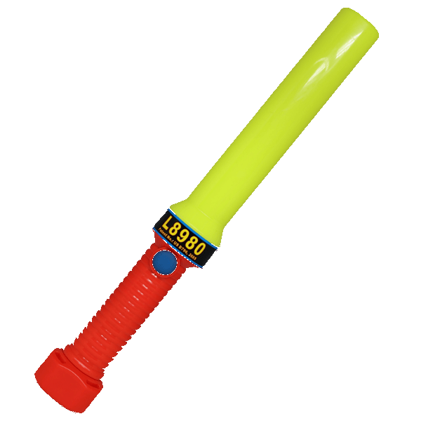 LED-Einwinkstab, signalgelb