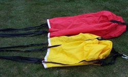 Schleppseil-Fallschirme